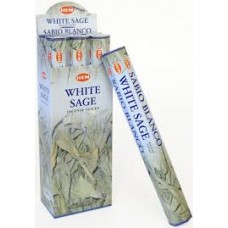 Hem-White Sage Incense Sticks-Vonné tyčinky